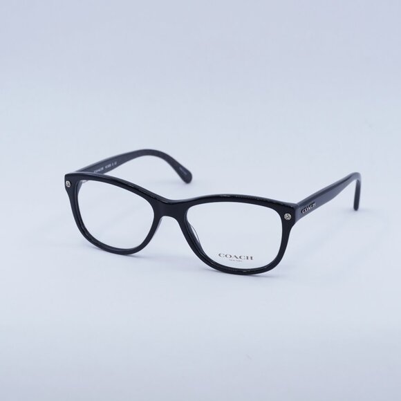 🕶️ New Coach HC6095 5420 Eyeglasses - Black Frame 52mm - Picture 1 of 12